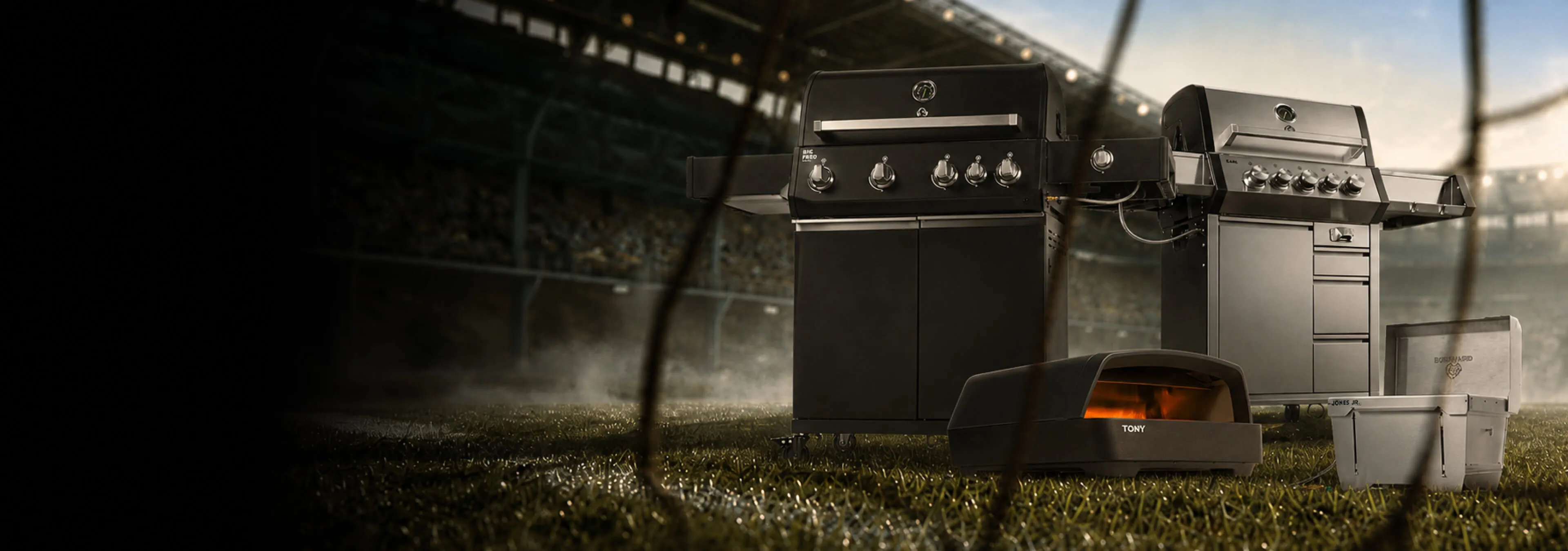 Gasgrills, Pizzaöfen und BBQ-Equipment, das abliefert