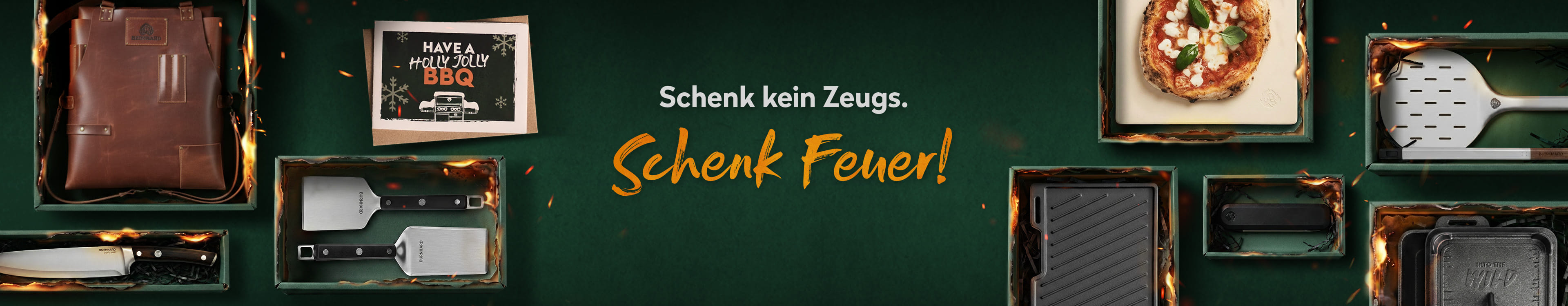 Sack 20 %* auf Grillgeschenke ein, die knallen statt nerven!