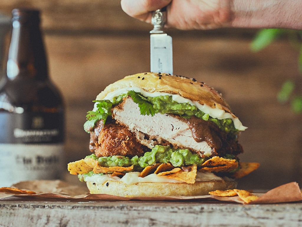 El Jefe Chicken Burger