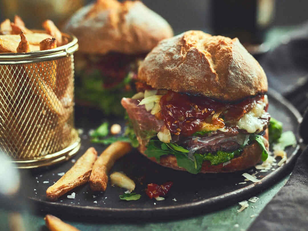 Italiaanse Smashburger
