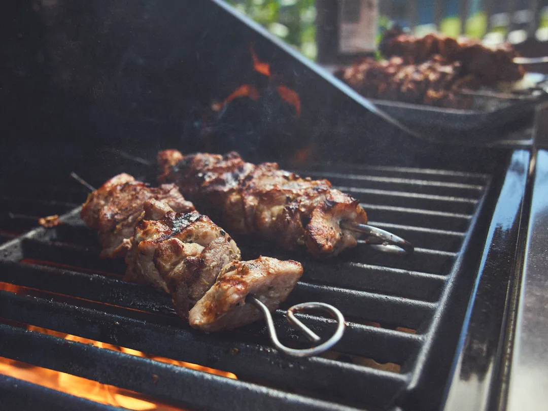 Souvlaki vom Grill