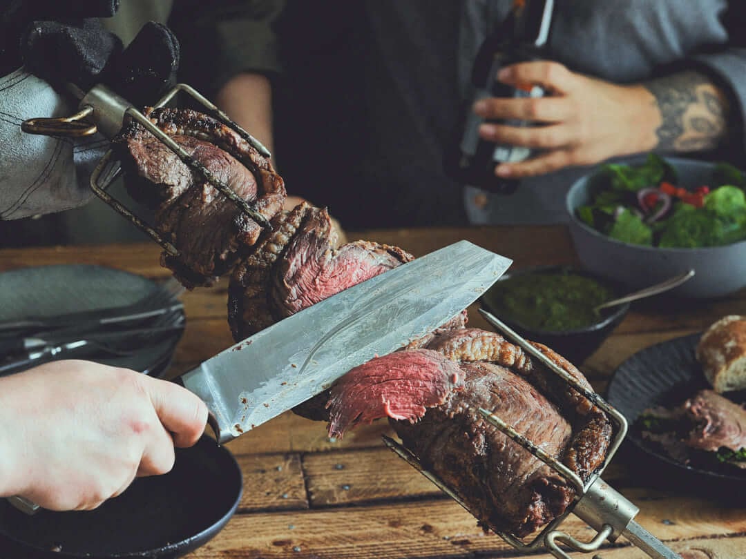 Picanha von der Rotisserie