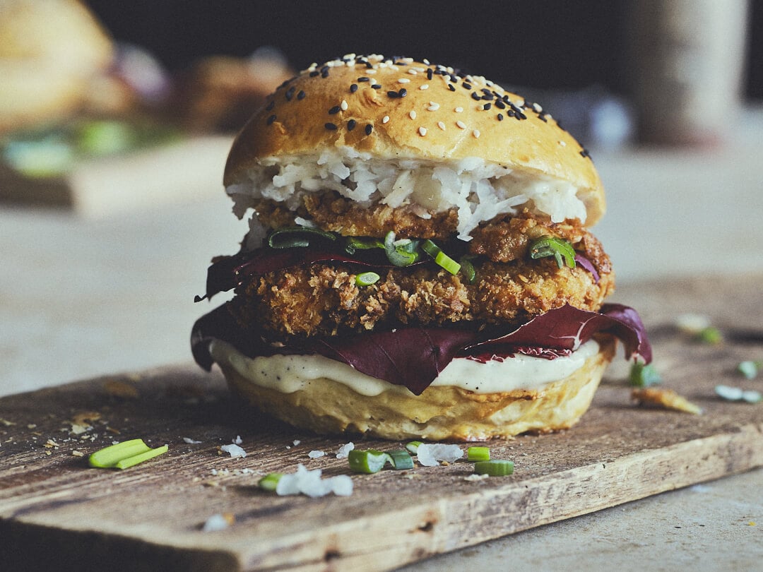 Krokante Kipburger
