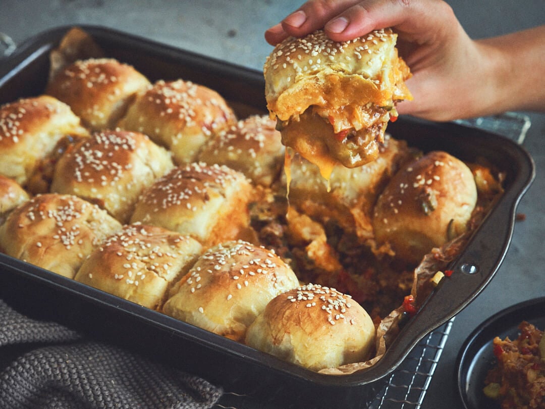 Burger Slider Sloppy Joe Style