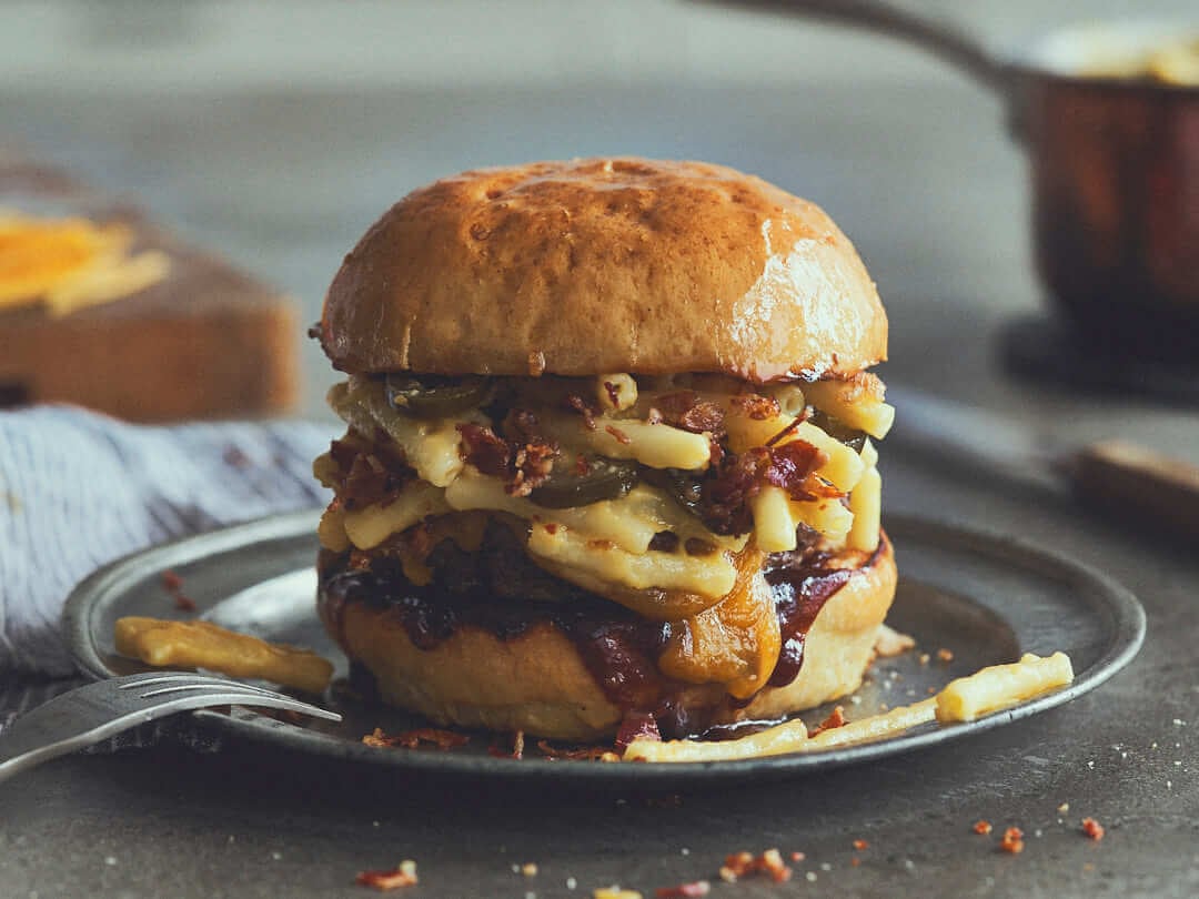 Mac and Cheese Burger