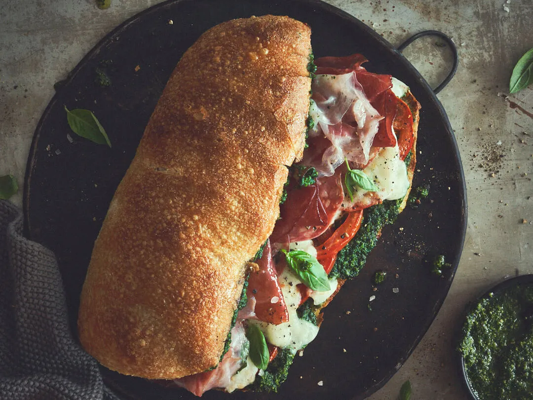 Italiaanse gegrilde kaas