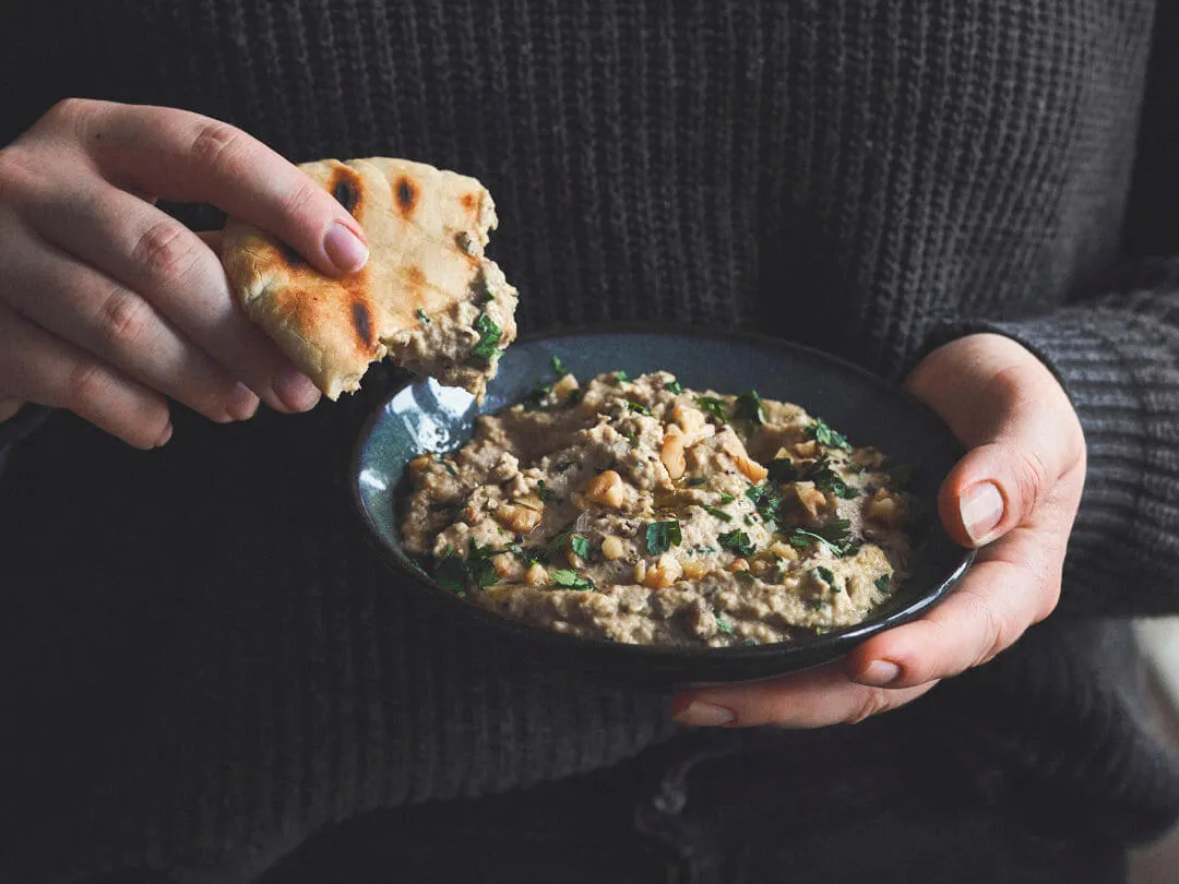 Baba Ghanoush - Pittige auberginecrème