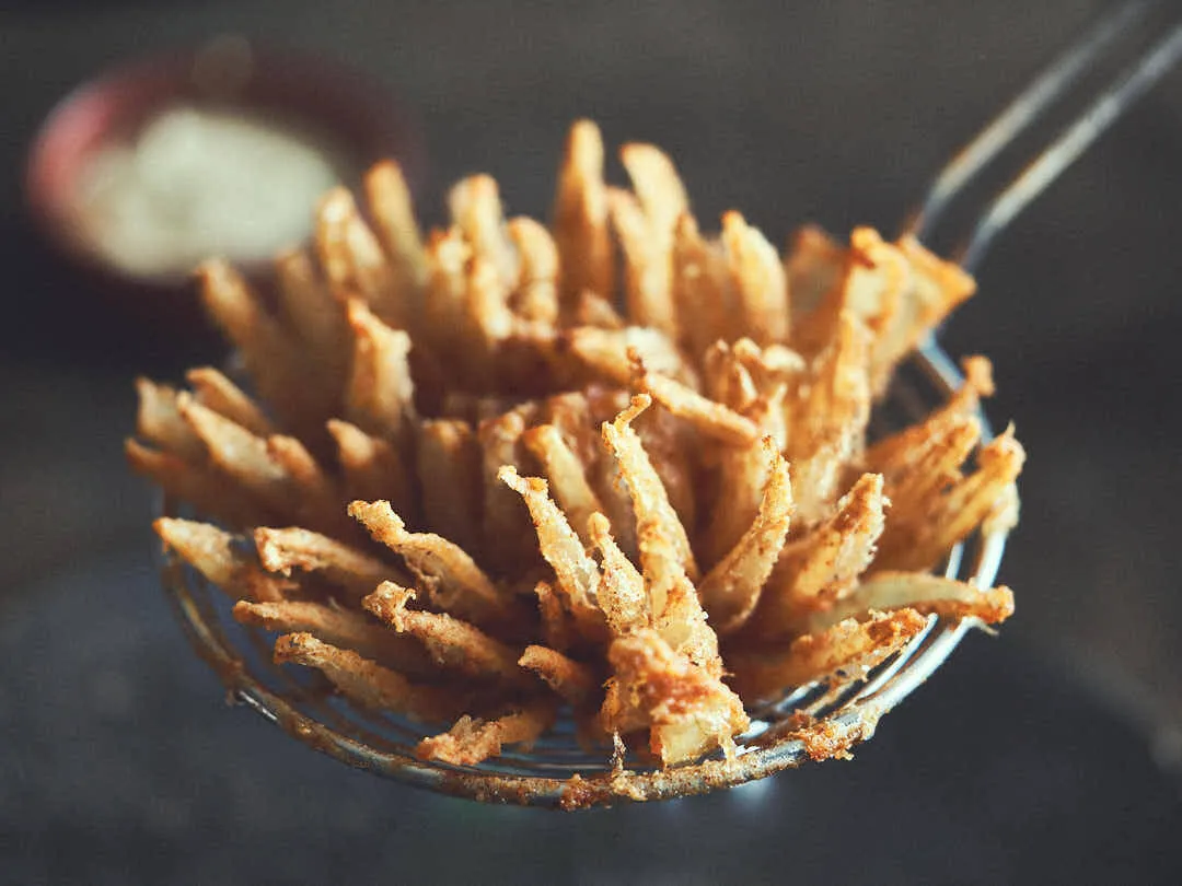 Blooming Onion - gefrituurde uienbloem