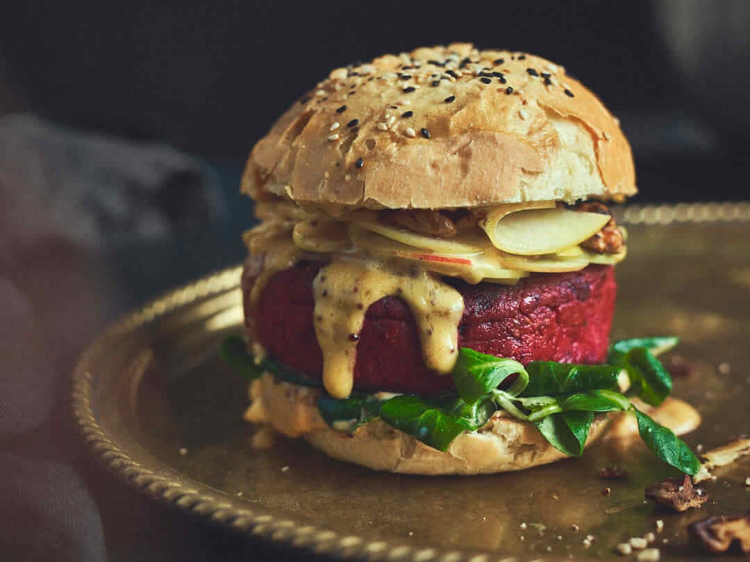 Gevulde Kikkererwten Burger
