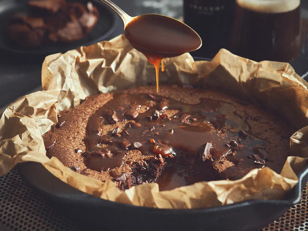 Brownies aus der Gusseisenpfanne