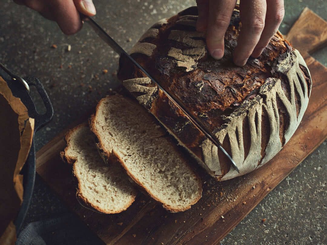 Joghurtbrot aus dem Dutch Oven