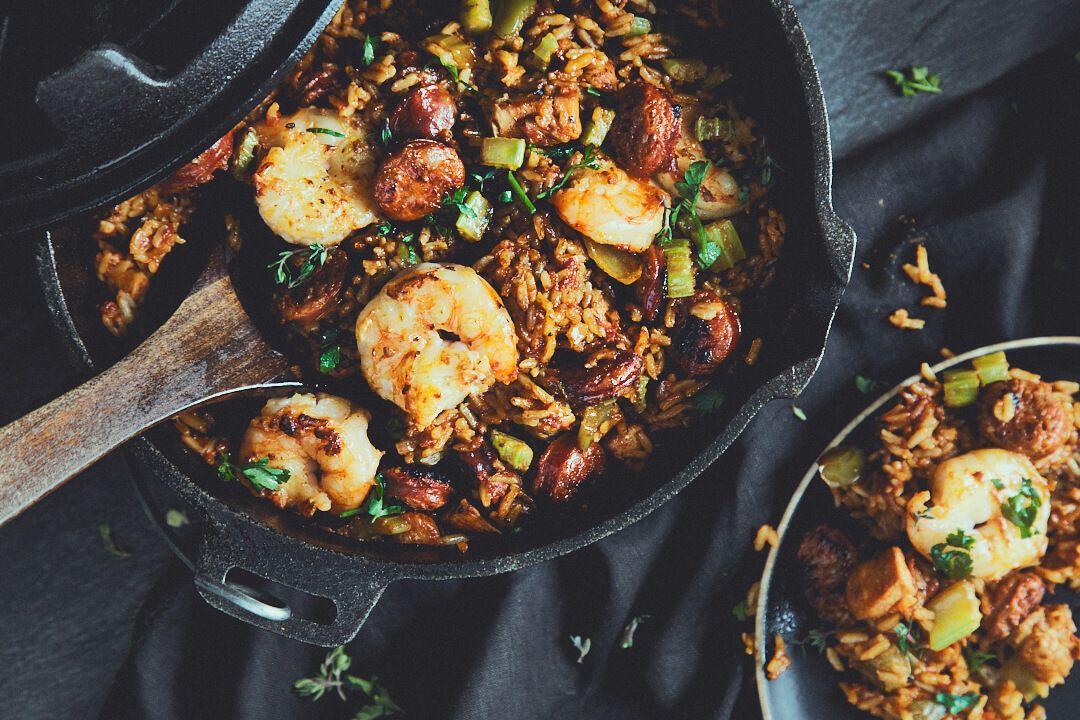 Jambalaya aus dem Dutch Oven