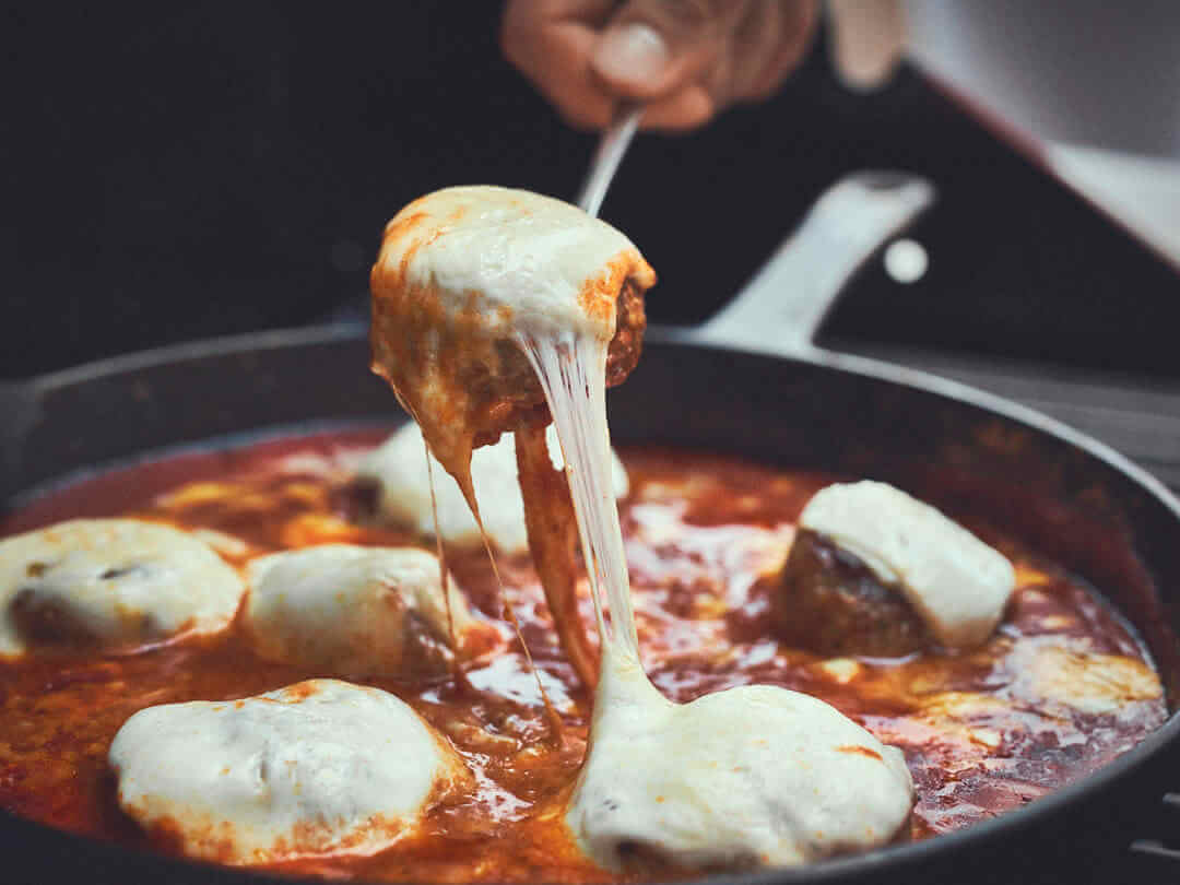 Hackbällchen in Tomatensauce