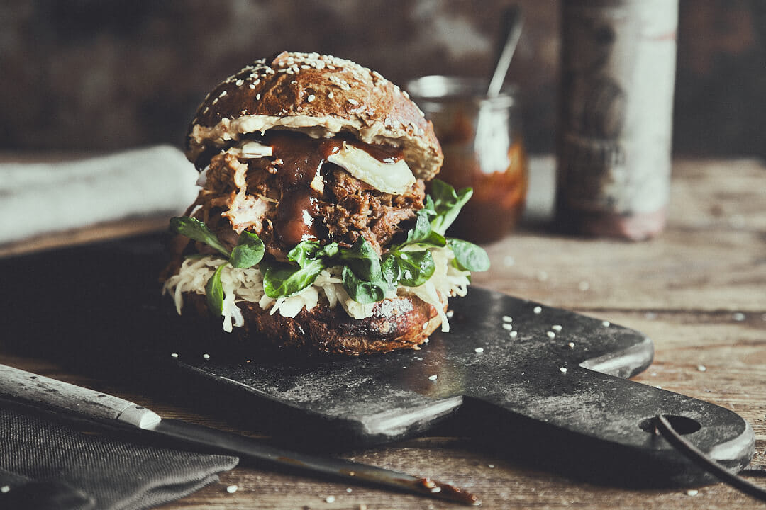 Pulled Pork Burger