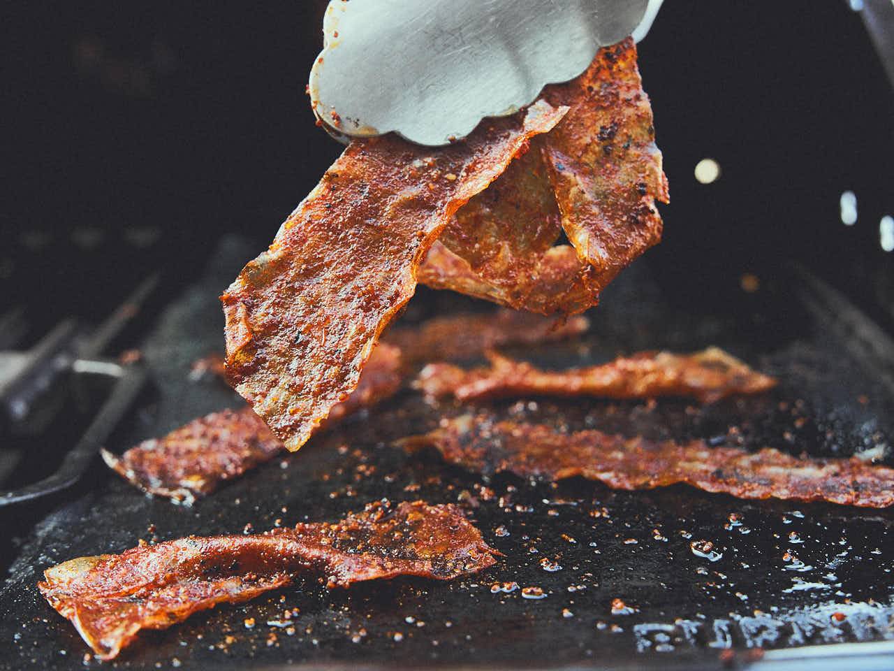 Veganer Bacon