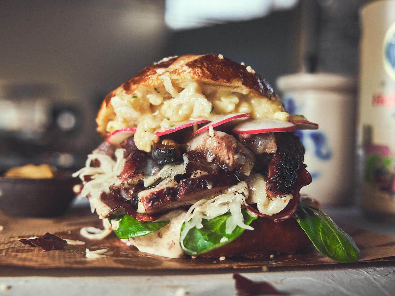Beiers scharf rund fkkinctieonsburger