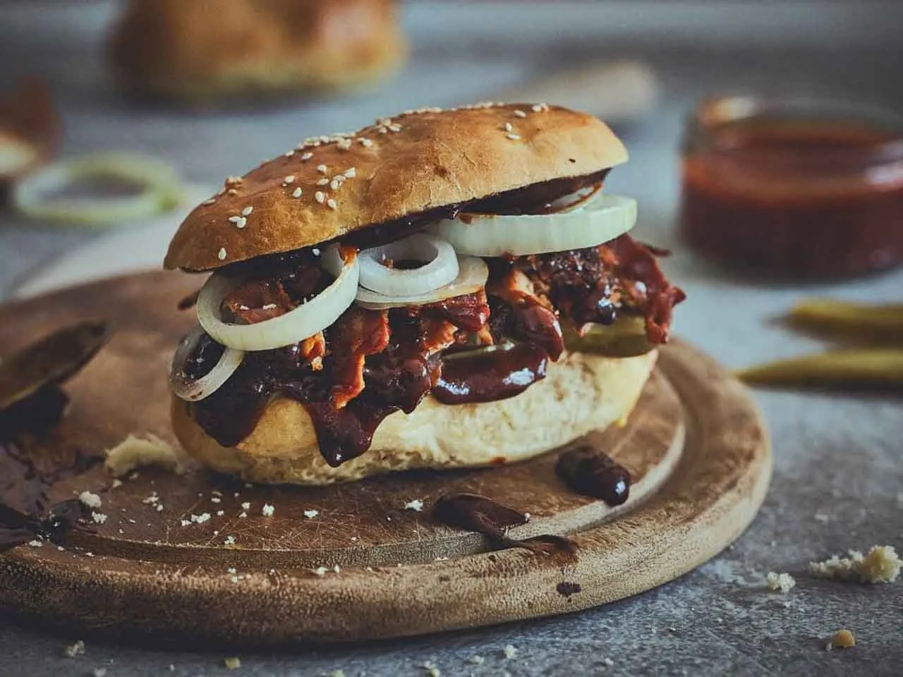 Baby Back Rib Burger