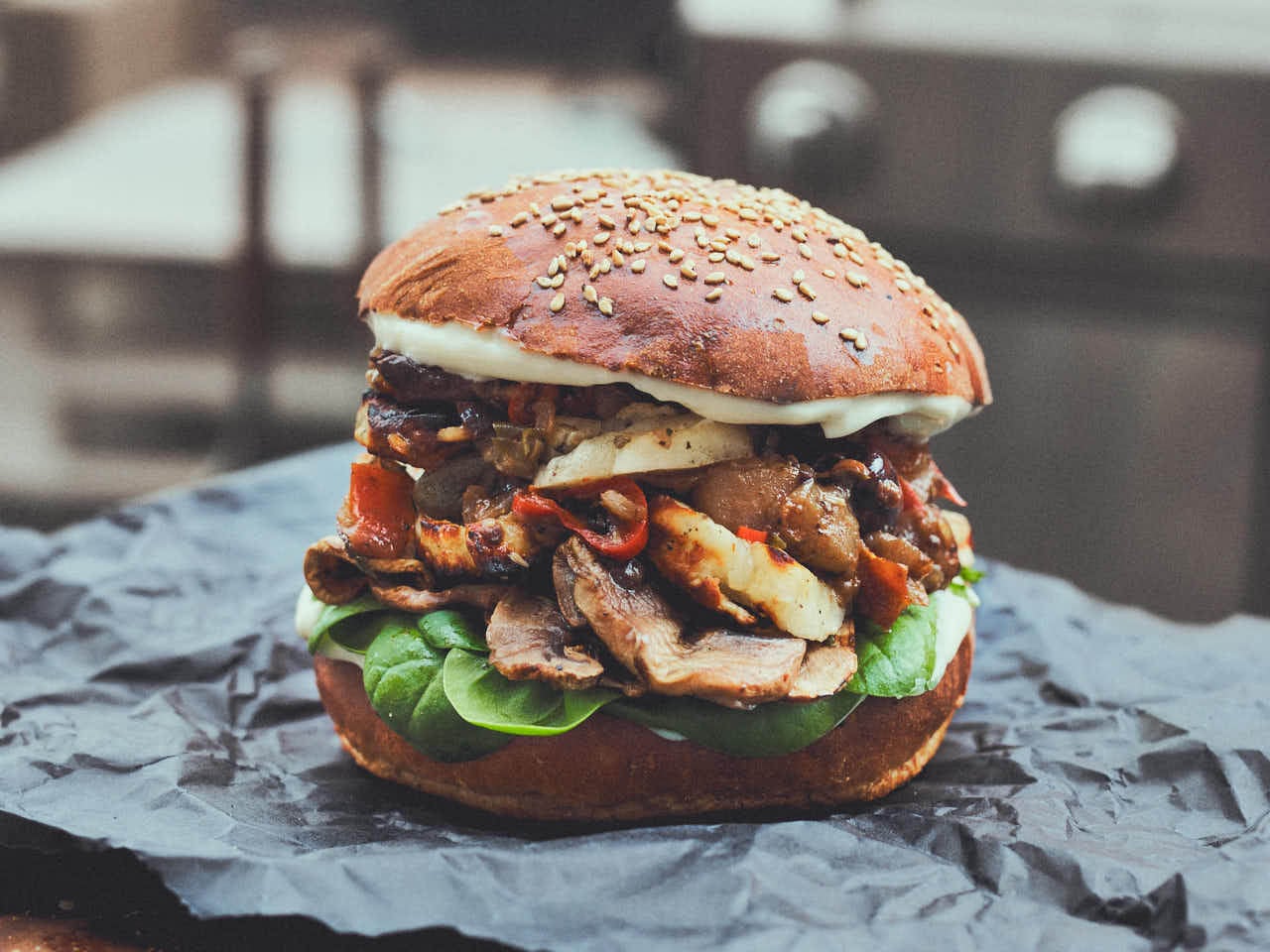 Halloumi Burger