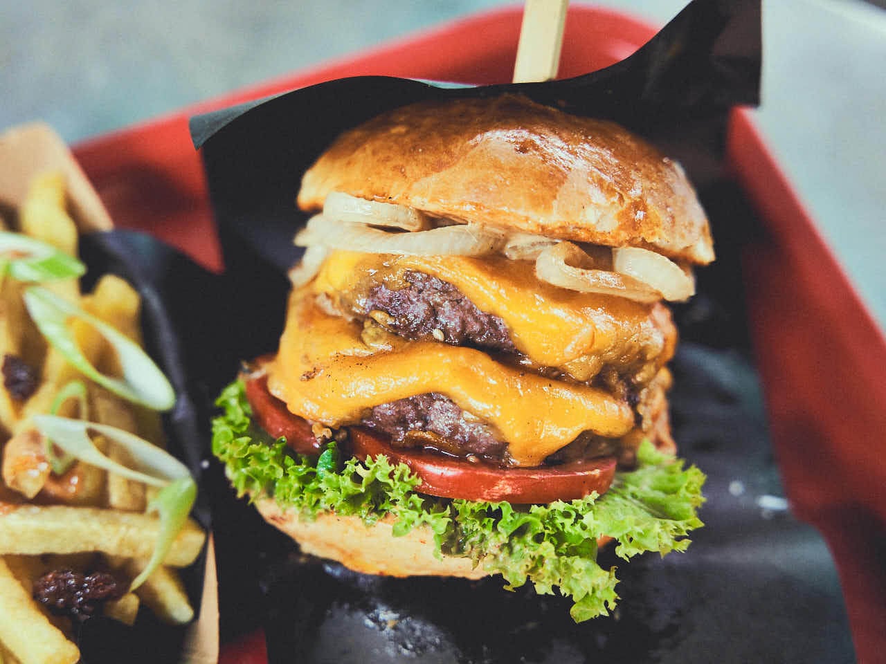 Dierlijke stijl burger