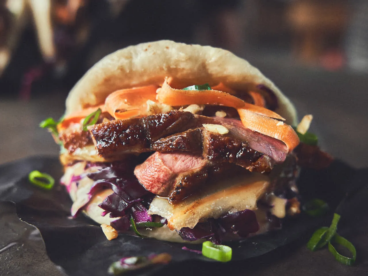 Entenburger im Bao Bun
