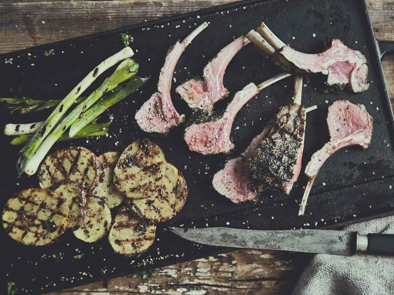 Toskanisches Lammkarree