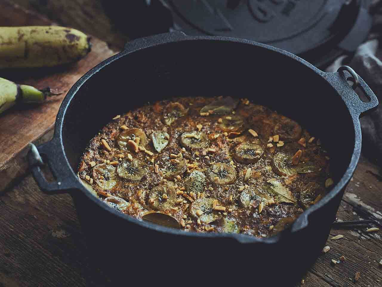 Bobotie aus dem Dutch Oven