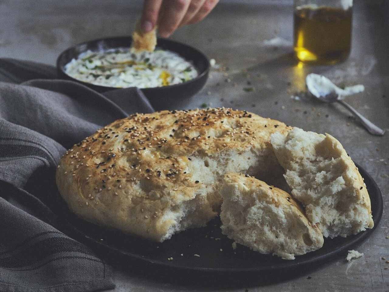 Zelf flatbread maken