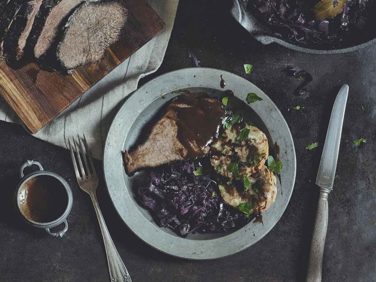 Burgunderbraten aus dem Dutch Oven