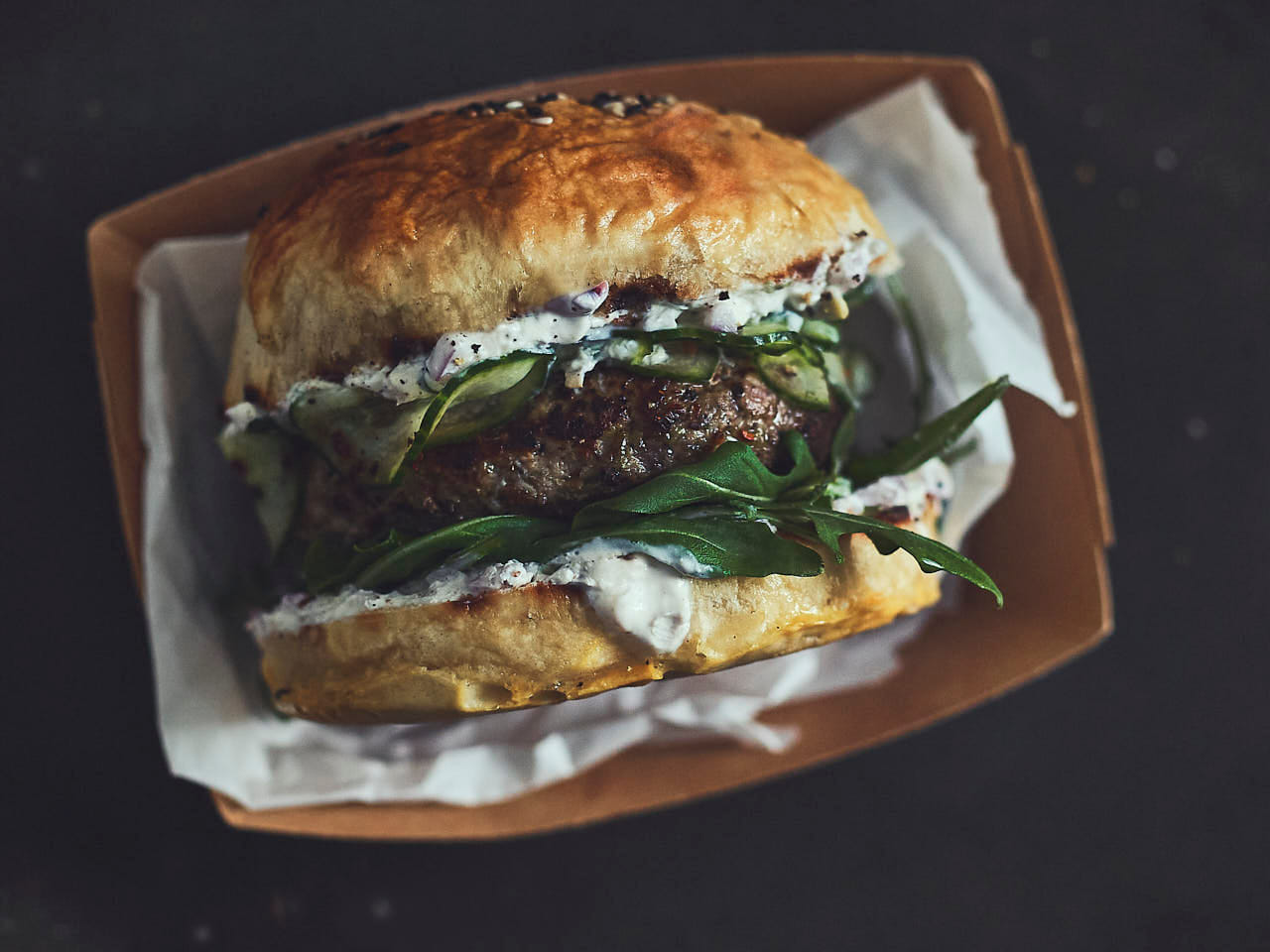 Hähnchenburger mit Avocado | BURNHARD
