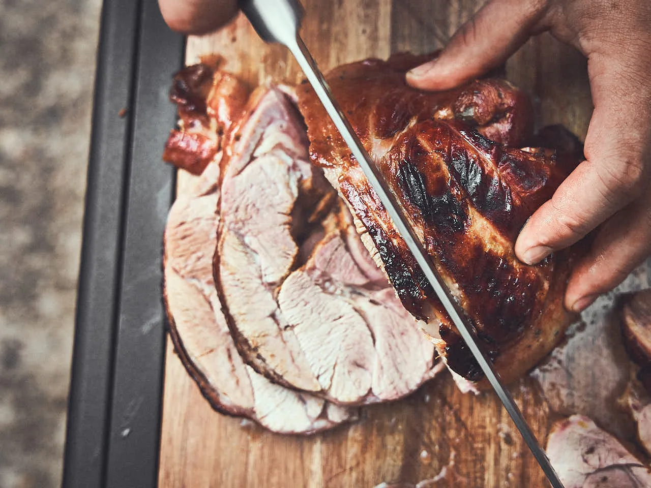 Putenrollbraten vom Gasgrill