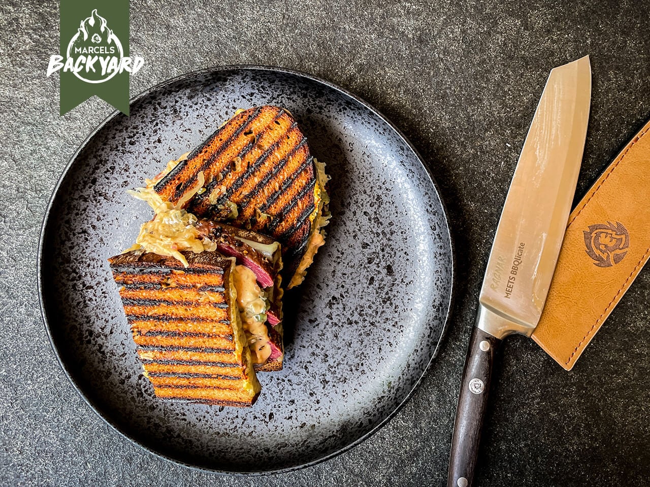 Pastrami-Reuben-Sandwich met tafelspitz