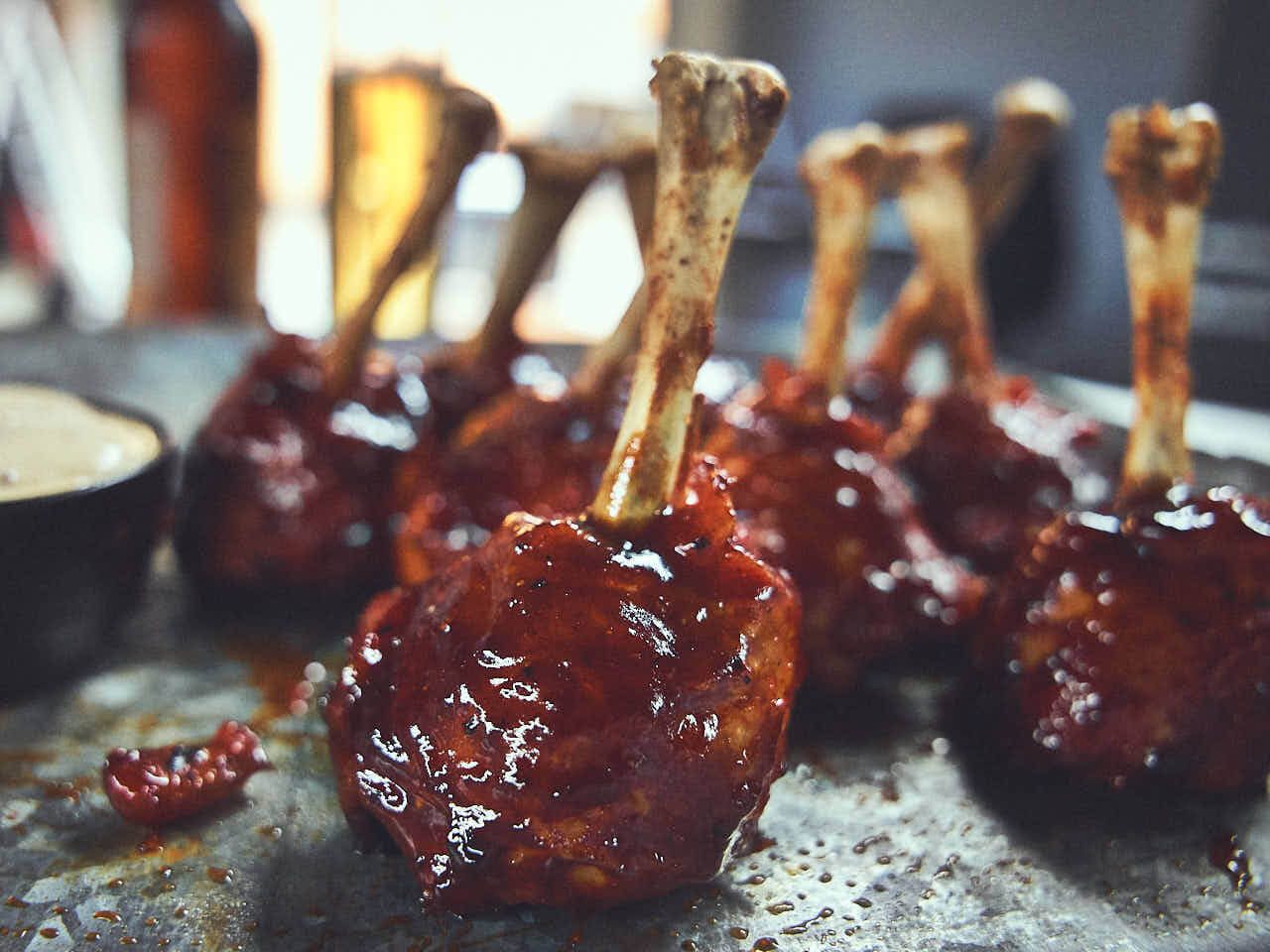 Chicken Lollipops aus dem Smoker