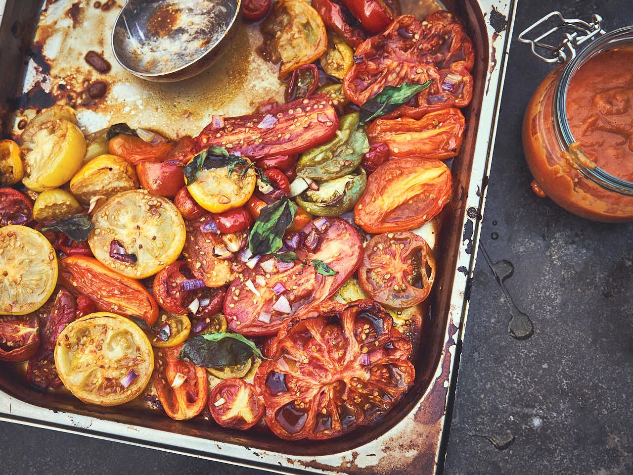 Geroosterde tomatensaus