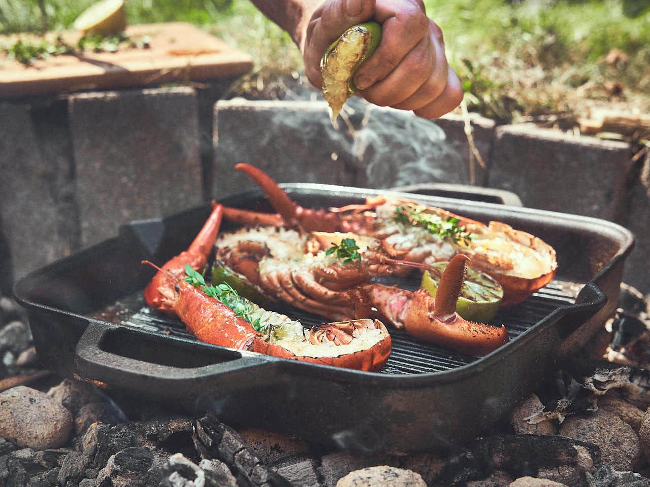 Lobster grillen