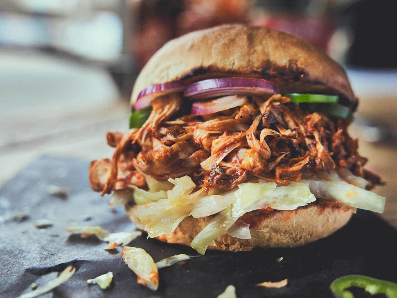 Jackfruit Burger