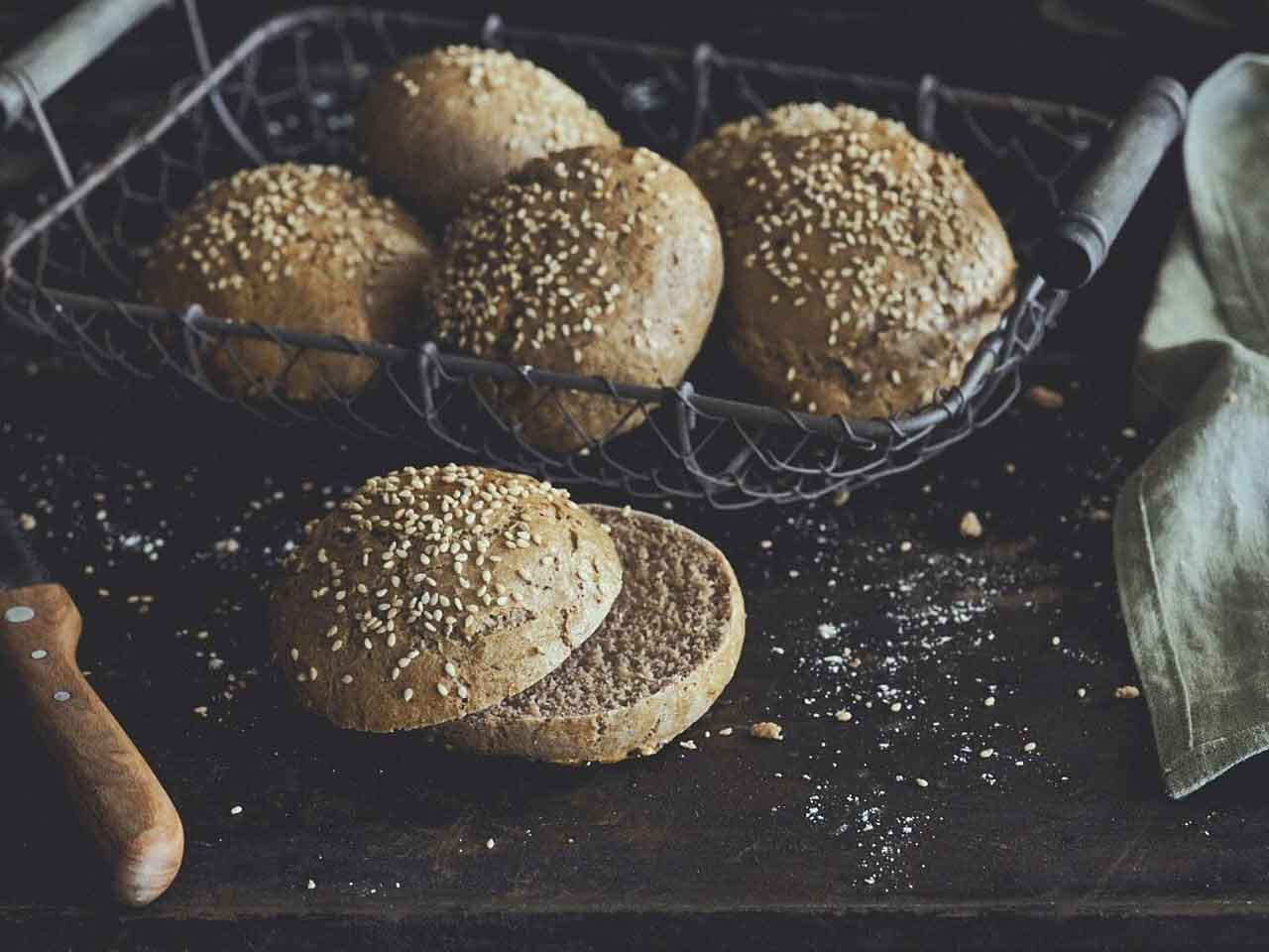 Vollkorn Burger Buns