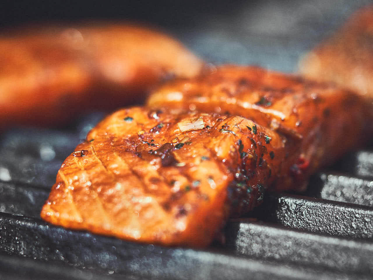 Lachs grillen auf dem Gasgrill